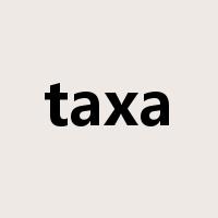 taxa是什么意思