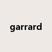 garrard是什么意思