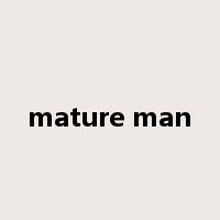 mature man是什么意思