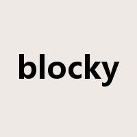 blocky是什么意思