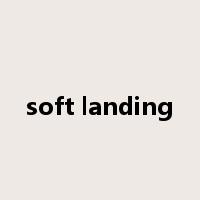 soft landing是什么意思