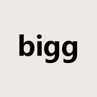 bigg是什么意思