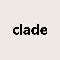 clade是什么意思