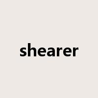 shearer是什么意思