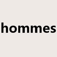hommes是什么意思