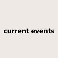 current events是什么意思