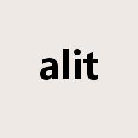 alit是什么意思