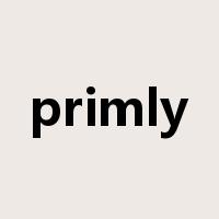 primly是什么意思
