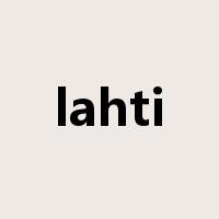 lahti是什么意思