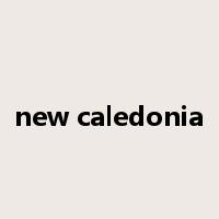 new caledonia是什么意思