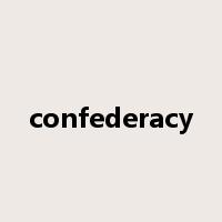 confederacy是什么意思