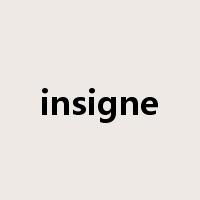 insigne是什么意思