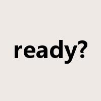 ready?是什么意思