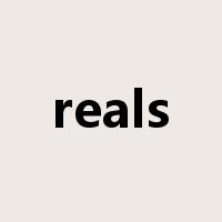 reals是什么意思