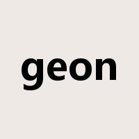 geon是什么意思