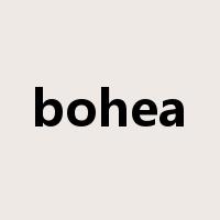 bohea是什么意思