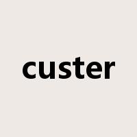 custer是什么意思