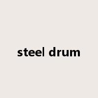 steel drum是什么意思