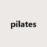 pilates是什么意思