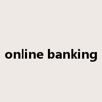 online banking是什么意思