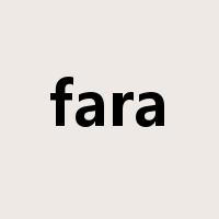 fara是什么意思
