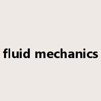 fluid mechanics是什么意思
