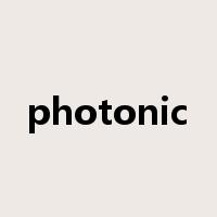 photonic是什么意思