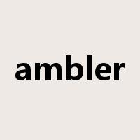 ambler是什么意思