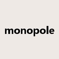 monopole是什么意思