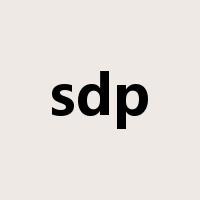 sdp是什么意思