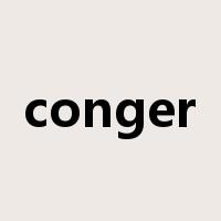 conger是什么意思