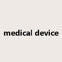 medical device是什么意思