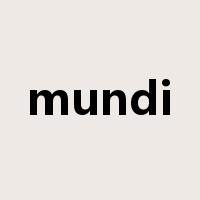 mundi是什么意思