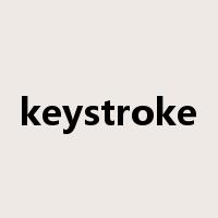 keystroke是什么意思
