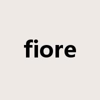 fiore是什么意思