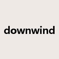 downwind是什么意思
