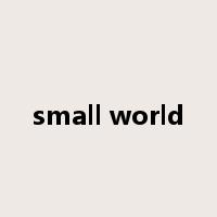 small world是什么意思