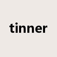 tinner是什么意思
