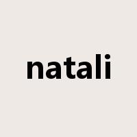 natali是什么意思