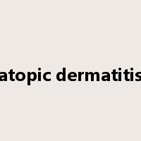 atopic dermatitis是什么意思