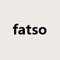 fatso是什么意思
