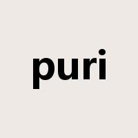 puri是什么意思
