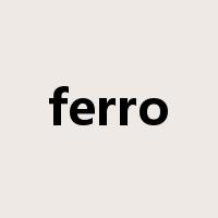 ferro是什么意思