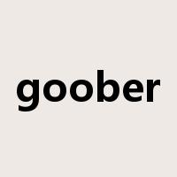 goober是什么意思