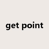 get point是什么意思