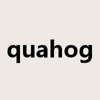 quahog是什么意思