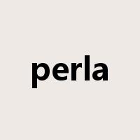 perla是什么意思