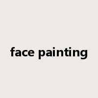 face painting是什么意思