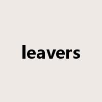 leavers是什么意思