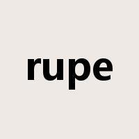 rupe是什么意思